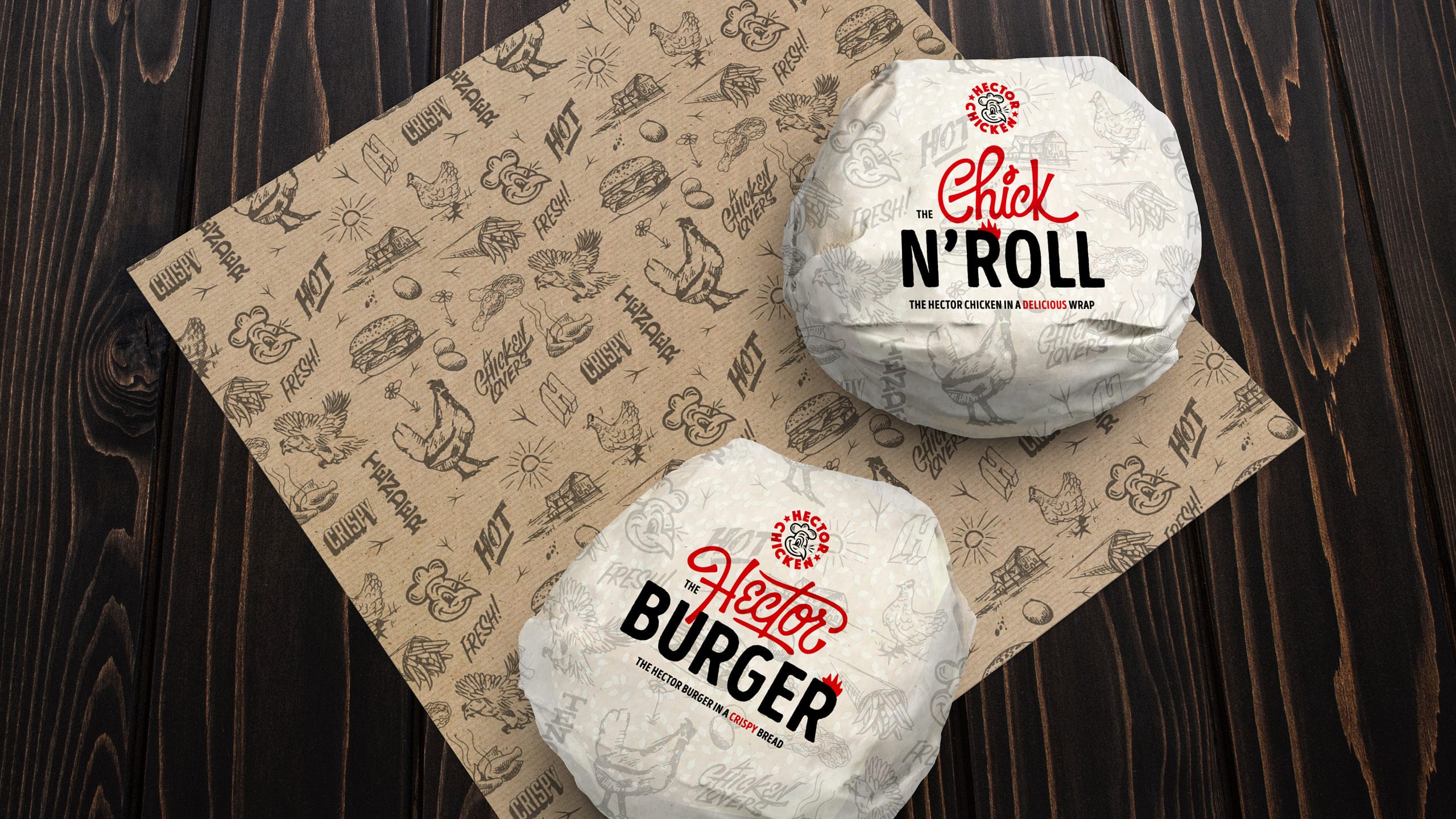 Hector-chicken-branding-packaging-burger
