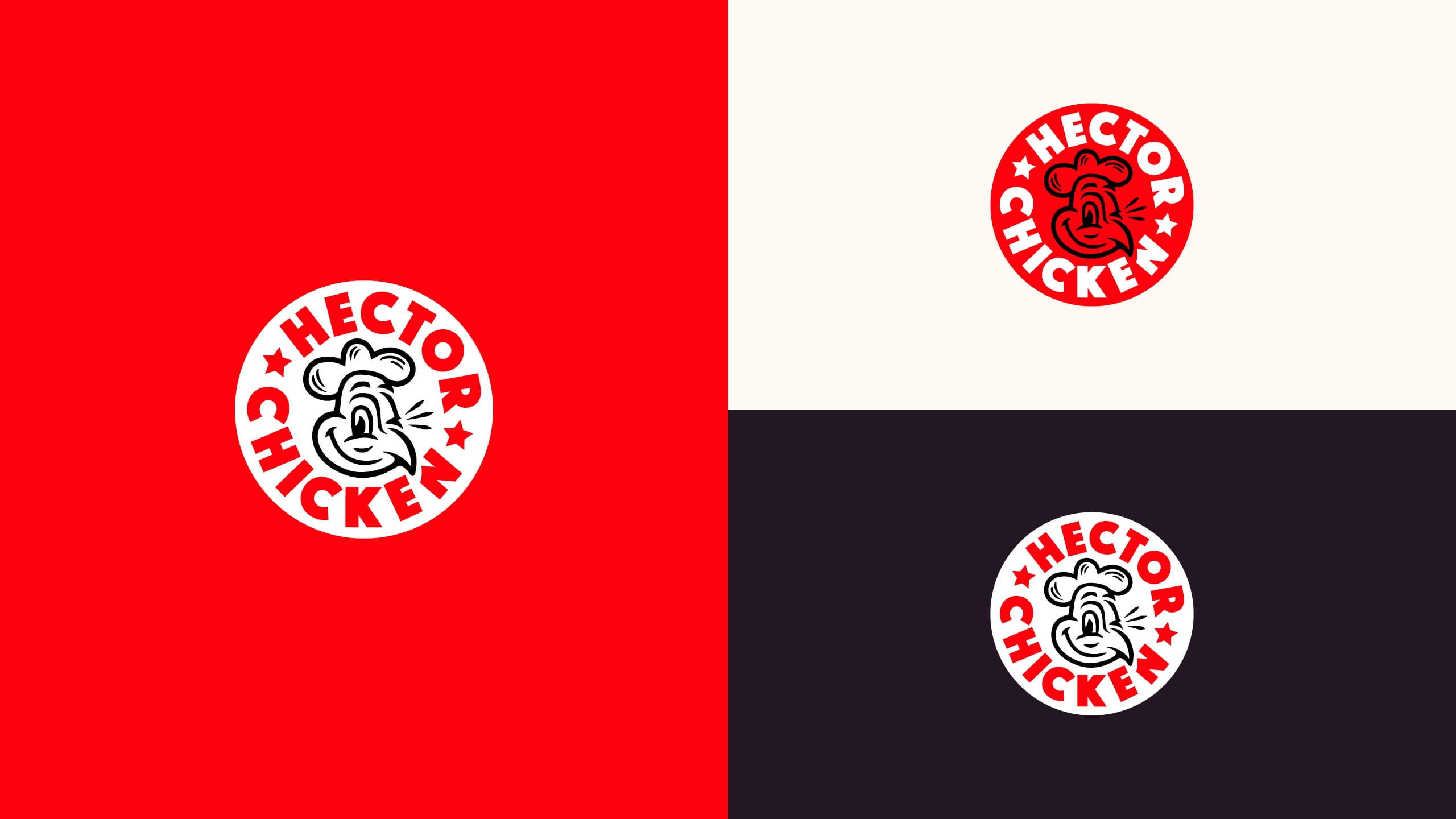 Hector-chicken-branding-logo-colors