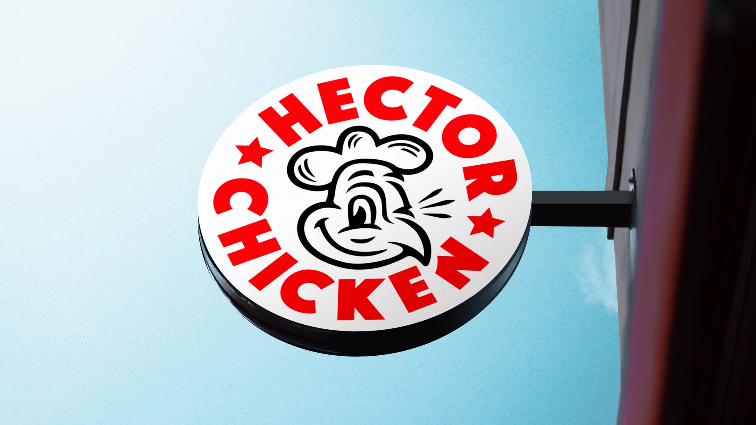 Hector-chicken-branding-signage